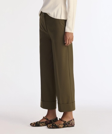  YARGICI Düz Yüksek Bel Pantolon