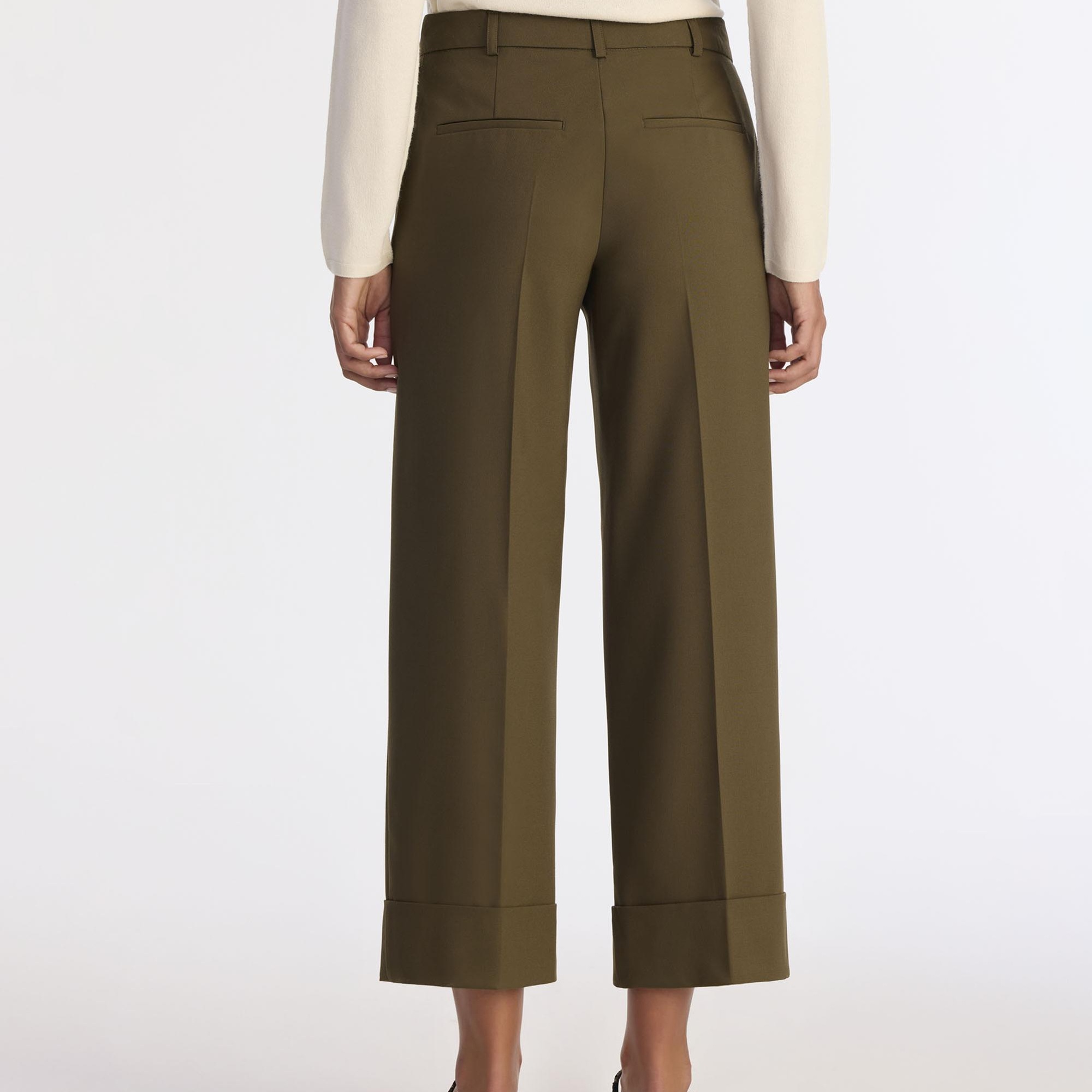 YARGICI Düz Yüksek Bel Pantolon