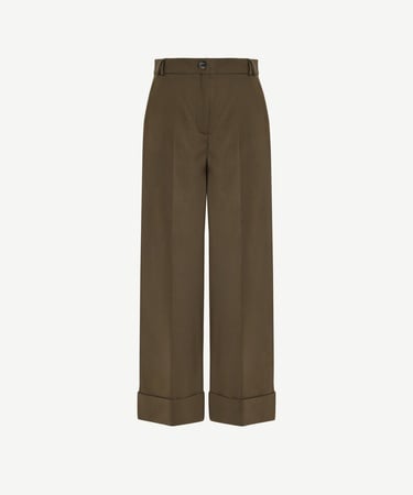  YARGICI Düz Yüksek Bel Pantolon