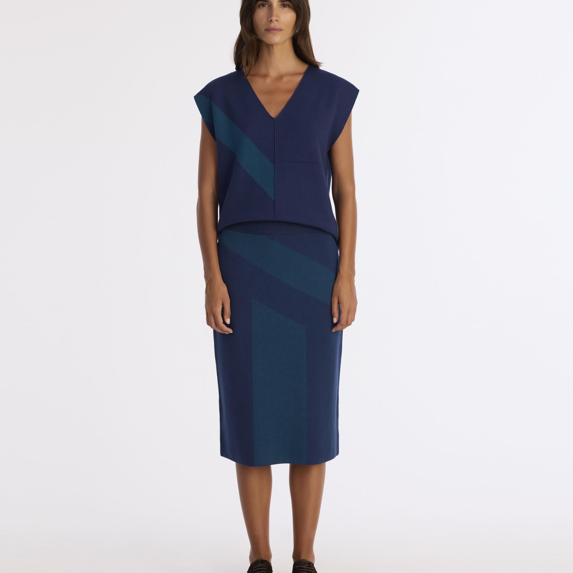 YARGICI Panel Detaylı Kalem Etek