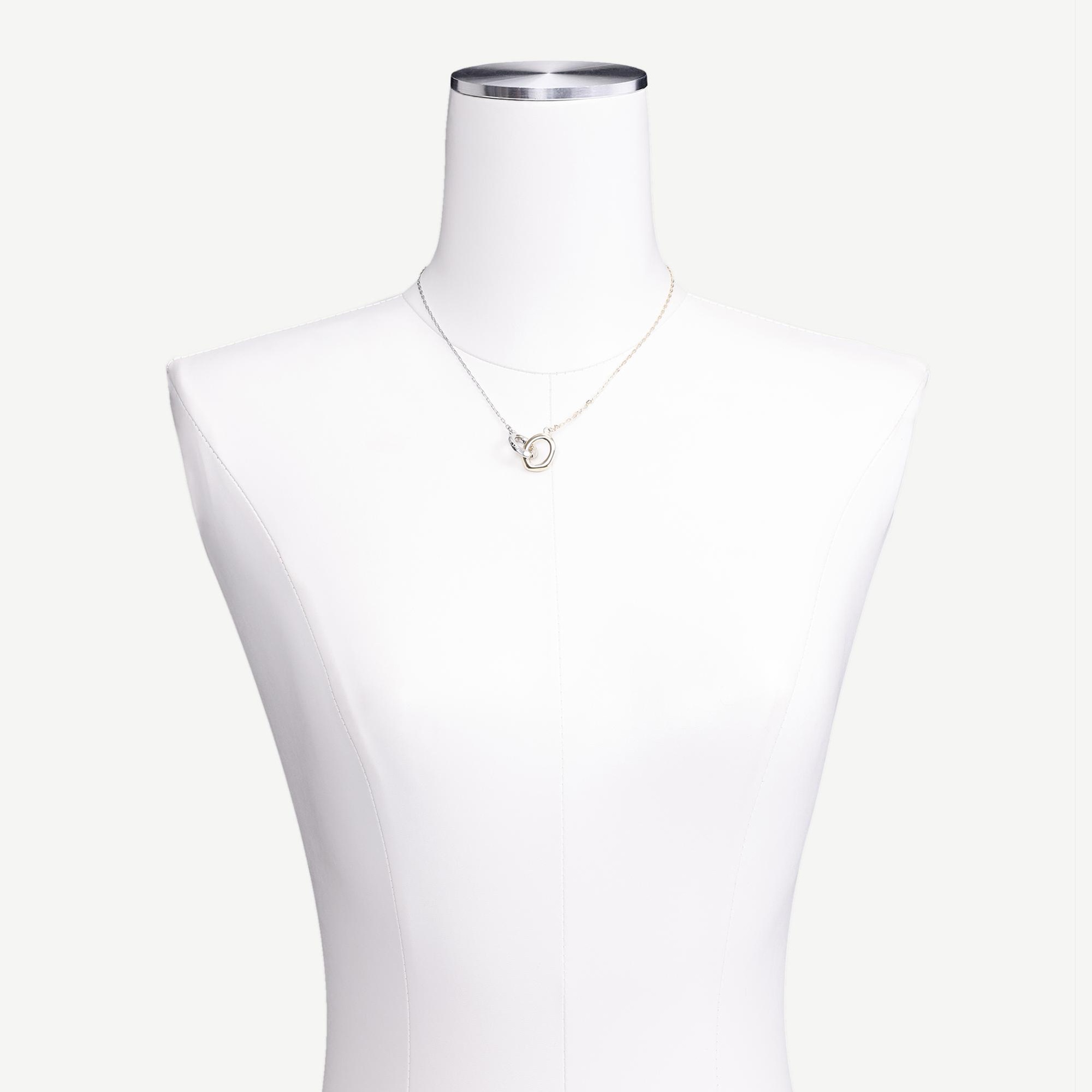 YARGICI Uç Detaylı Zincir Kolye