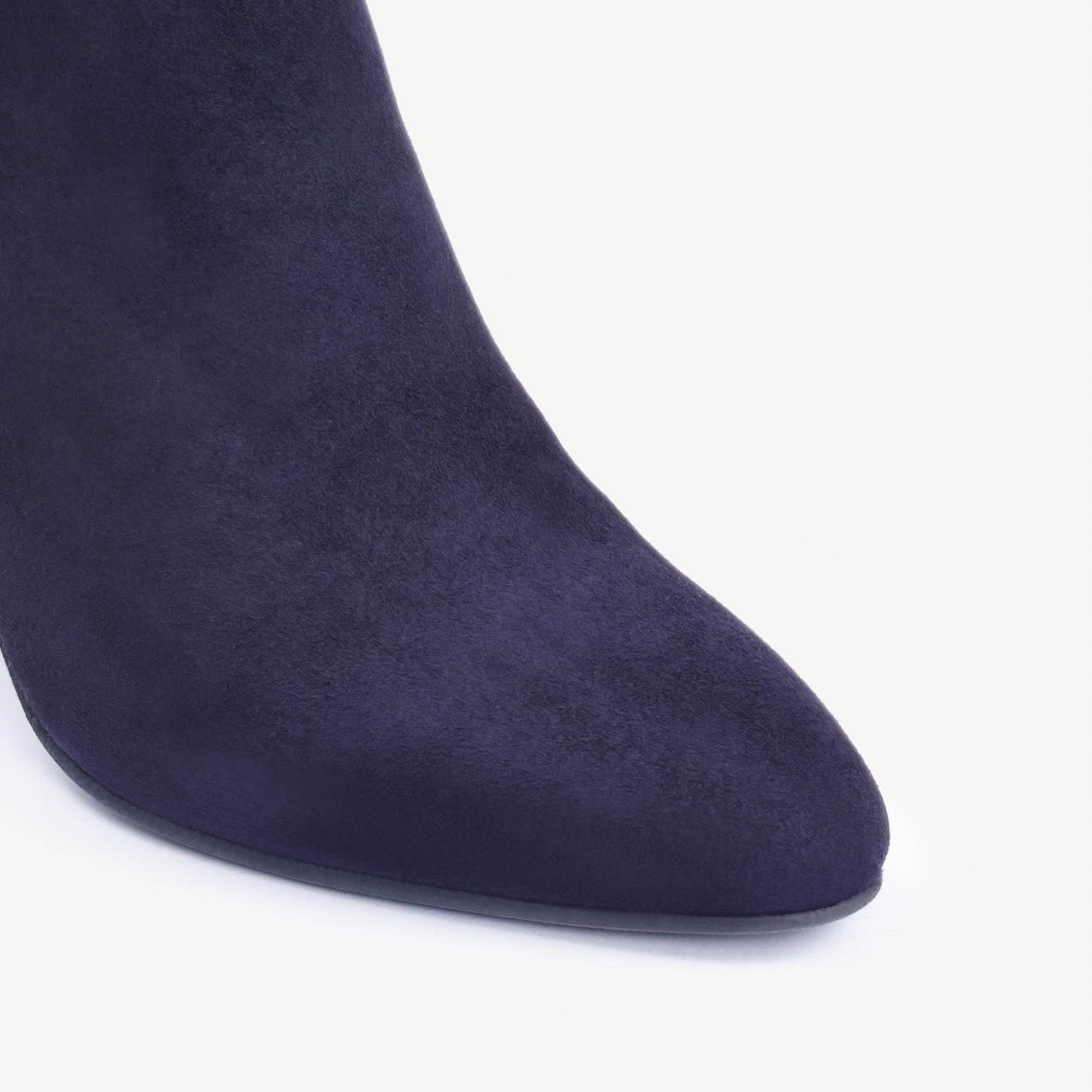 YARGICI Fermuarlı Deri Topuklu Ayakkabı