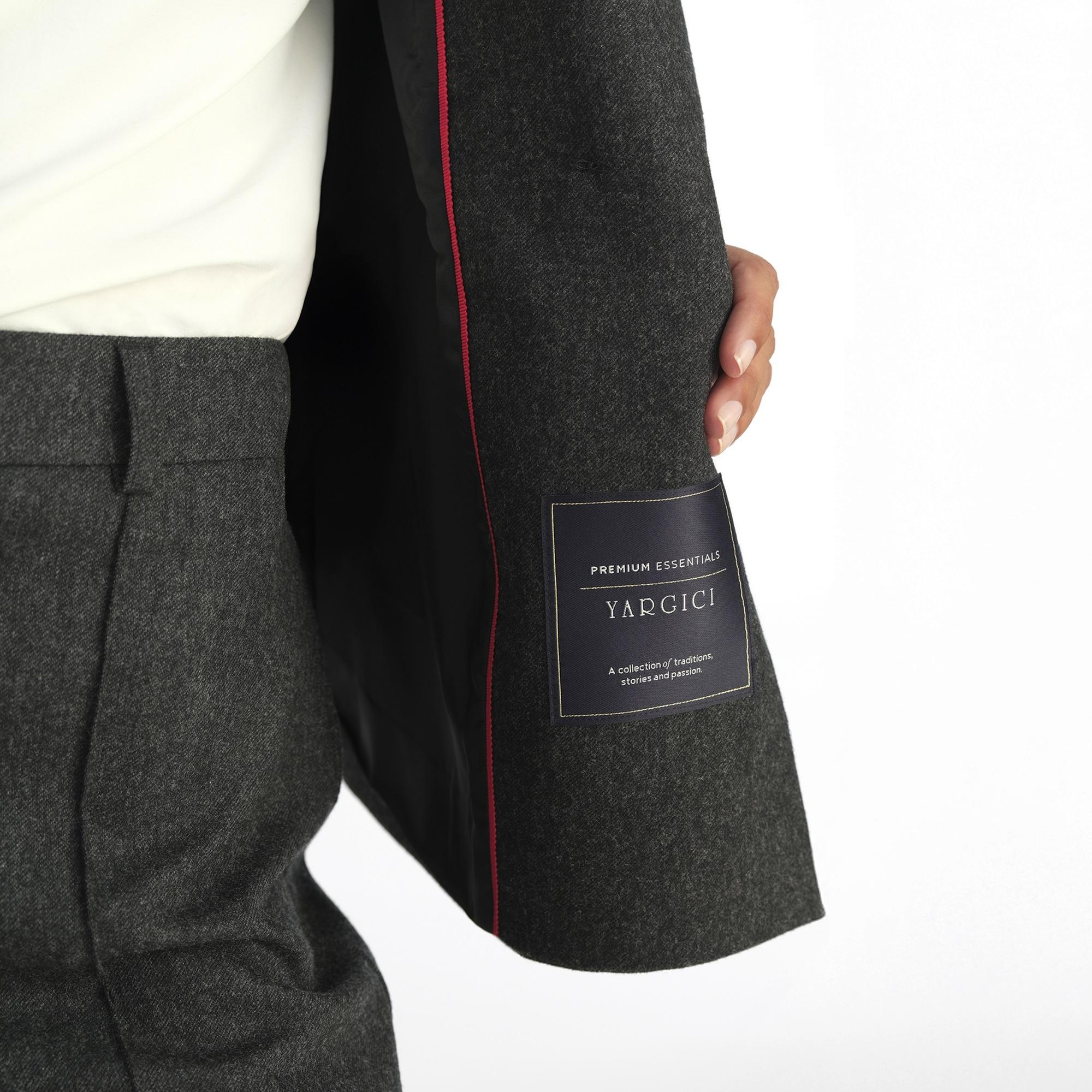 YARGICI Regular Ceket Yaka Uzun Kol Ceket