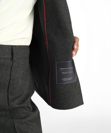  YARGICI Regular Ceket Yaka Uzun Kol Ceket