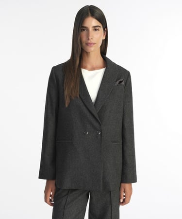  YARGICI Regular Ceket Yaka Uzun Kol Ceket