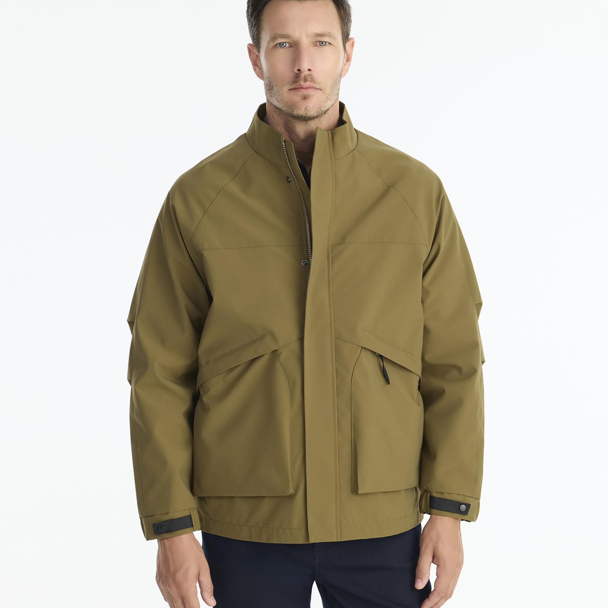 YARGICI Regular Dik Yaka Uzun Kol Mont