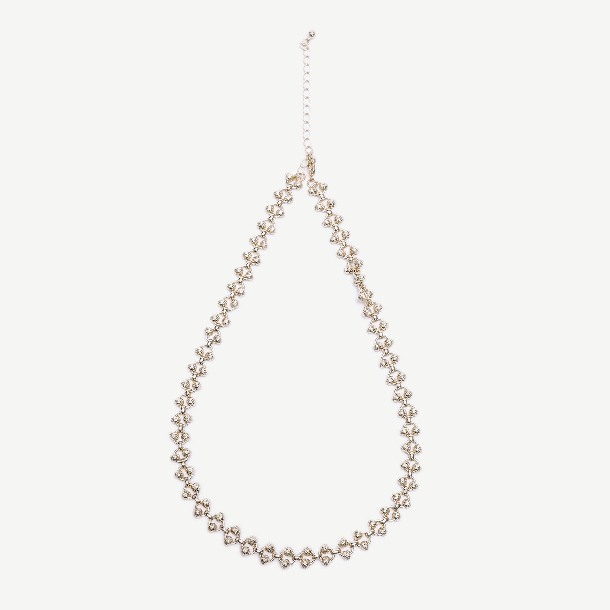 YARGICI Dokulu Gold Kolye