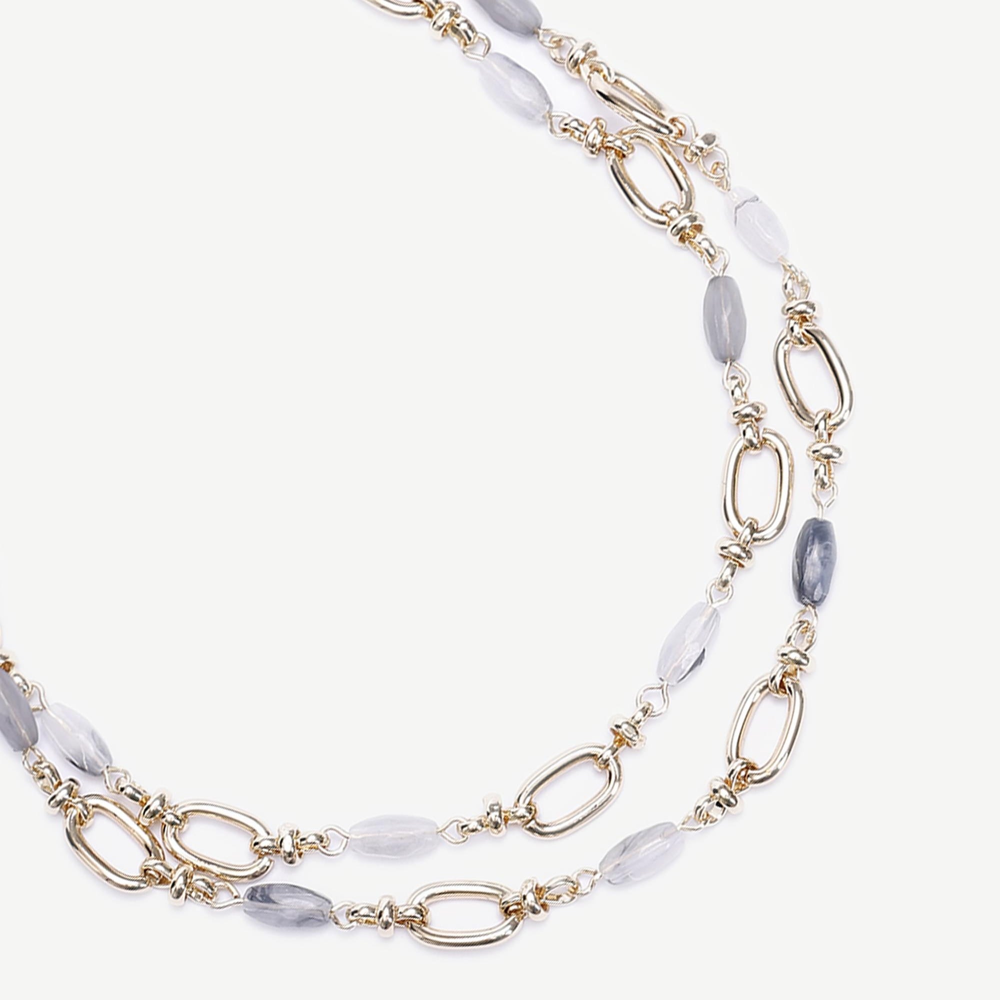 YARGICI Çift Sıralı Kolye