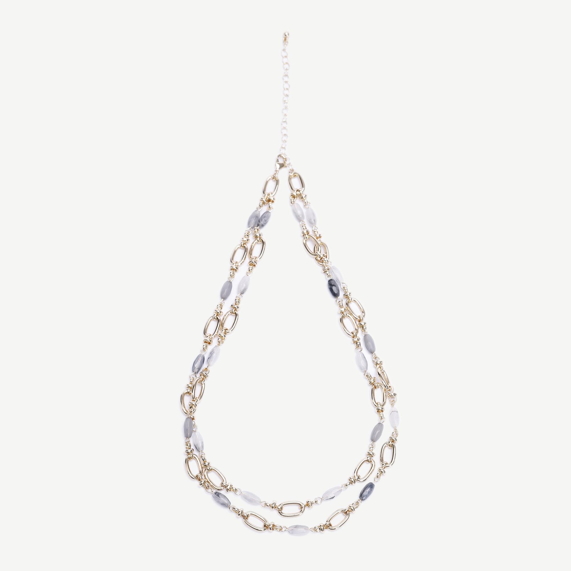 YARGICI Çift Sıralı Kolye