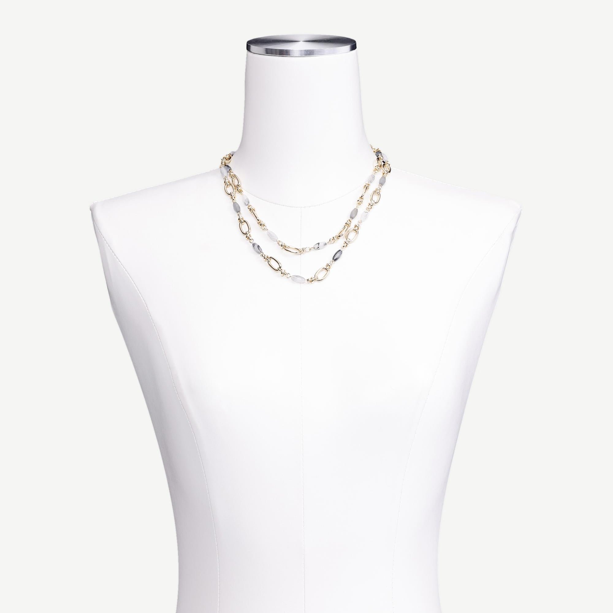 YARGICI Çift Sıralı Kolye