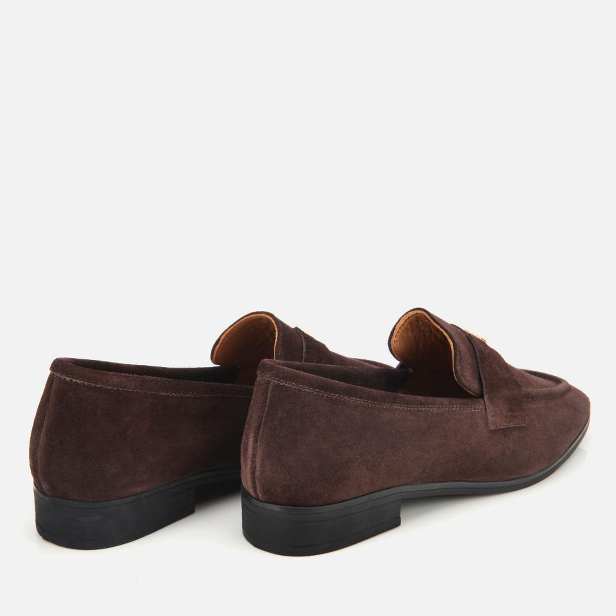 Kadın Süet Deri Kahverengi Yumuşak Dokulu Klasik Loafer