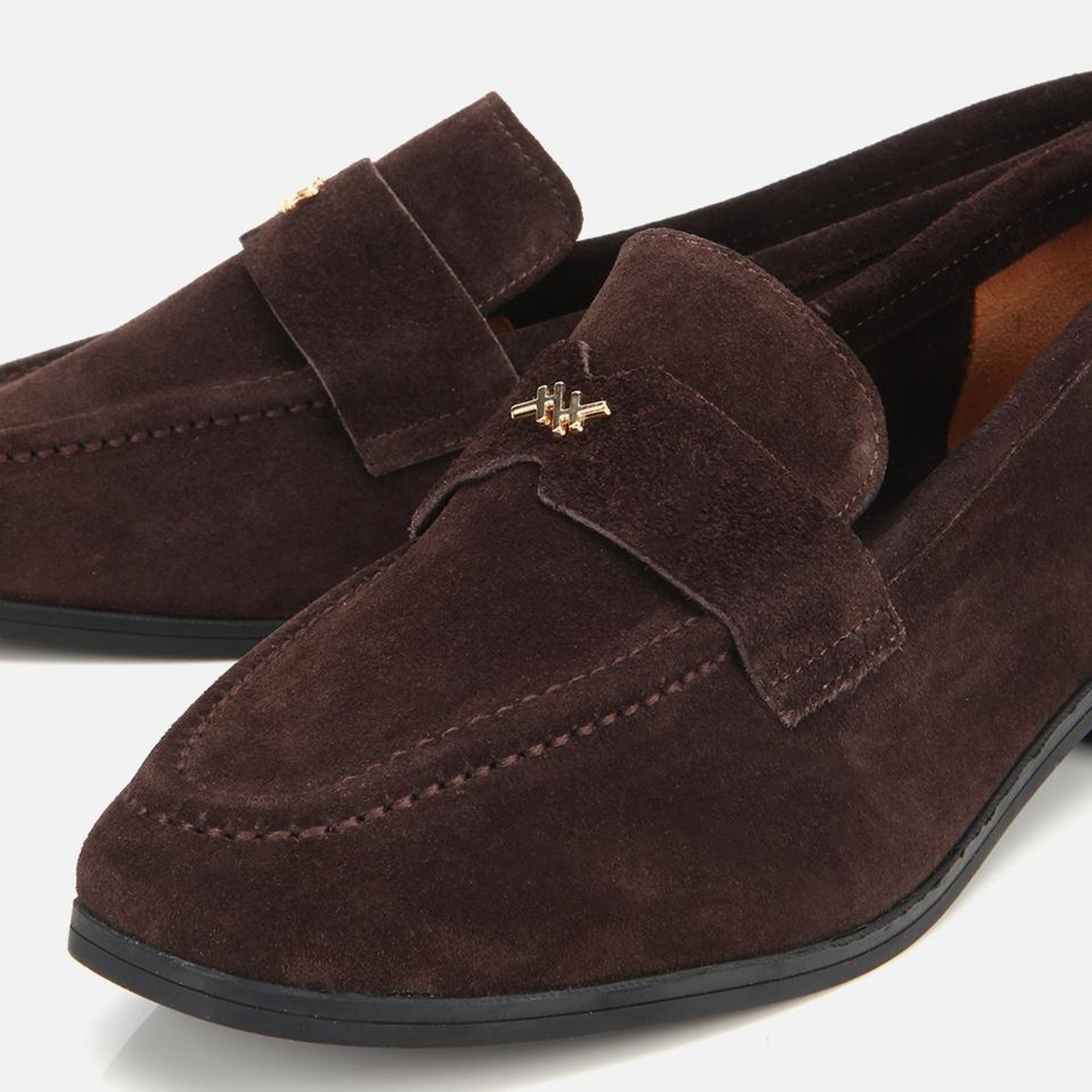 Kadın Süet Deri Kahverengi Yumuşak Dokulu Klasik Loafer