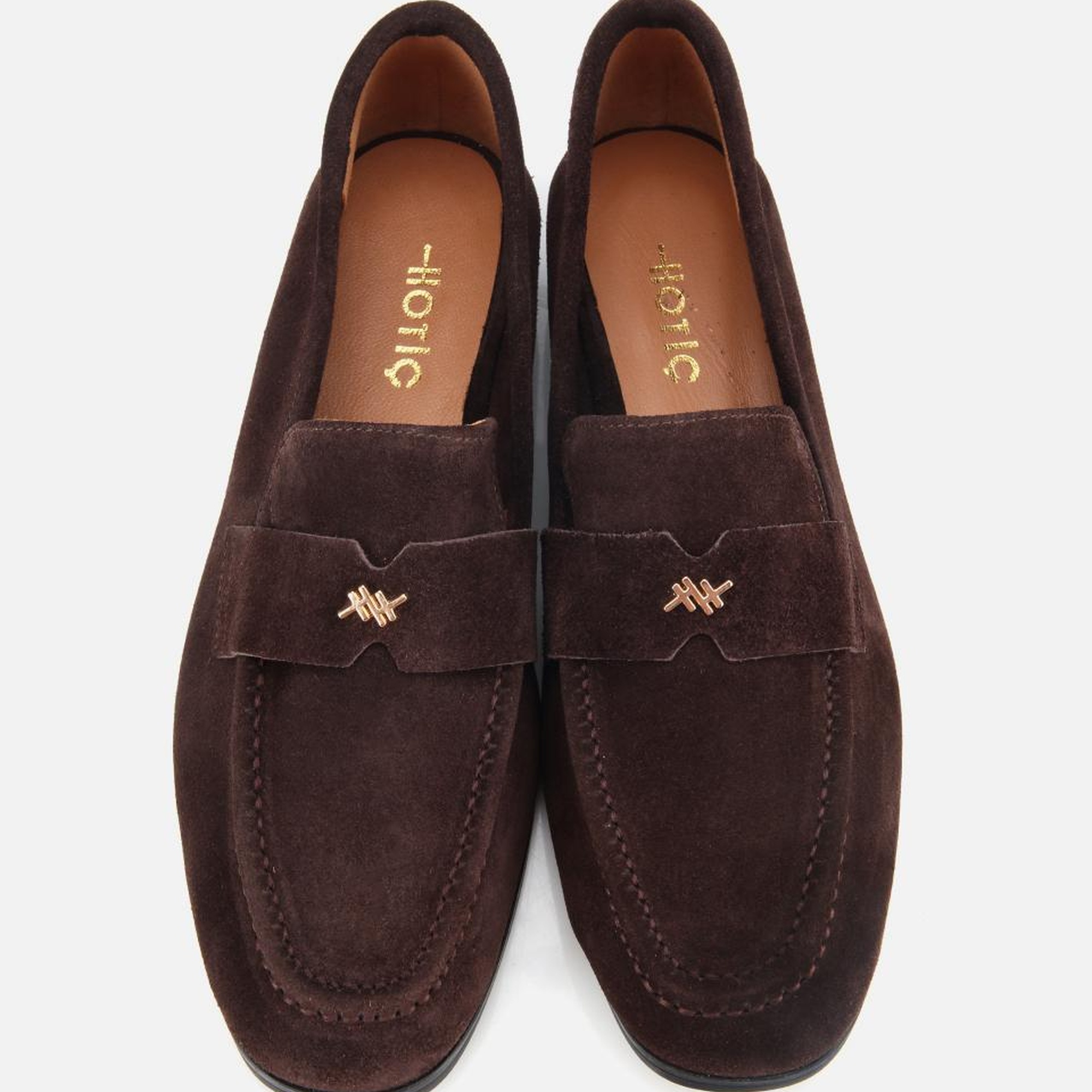 Kadın Süet Deri Kahverengi Yumuşak Dokulu Klasik Loafer