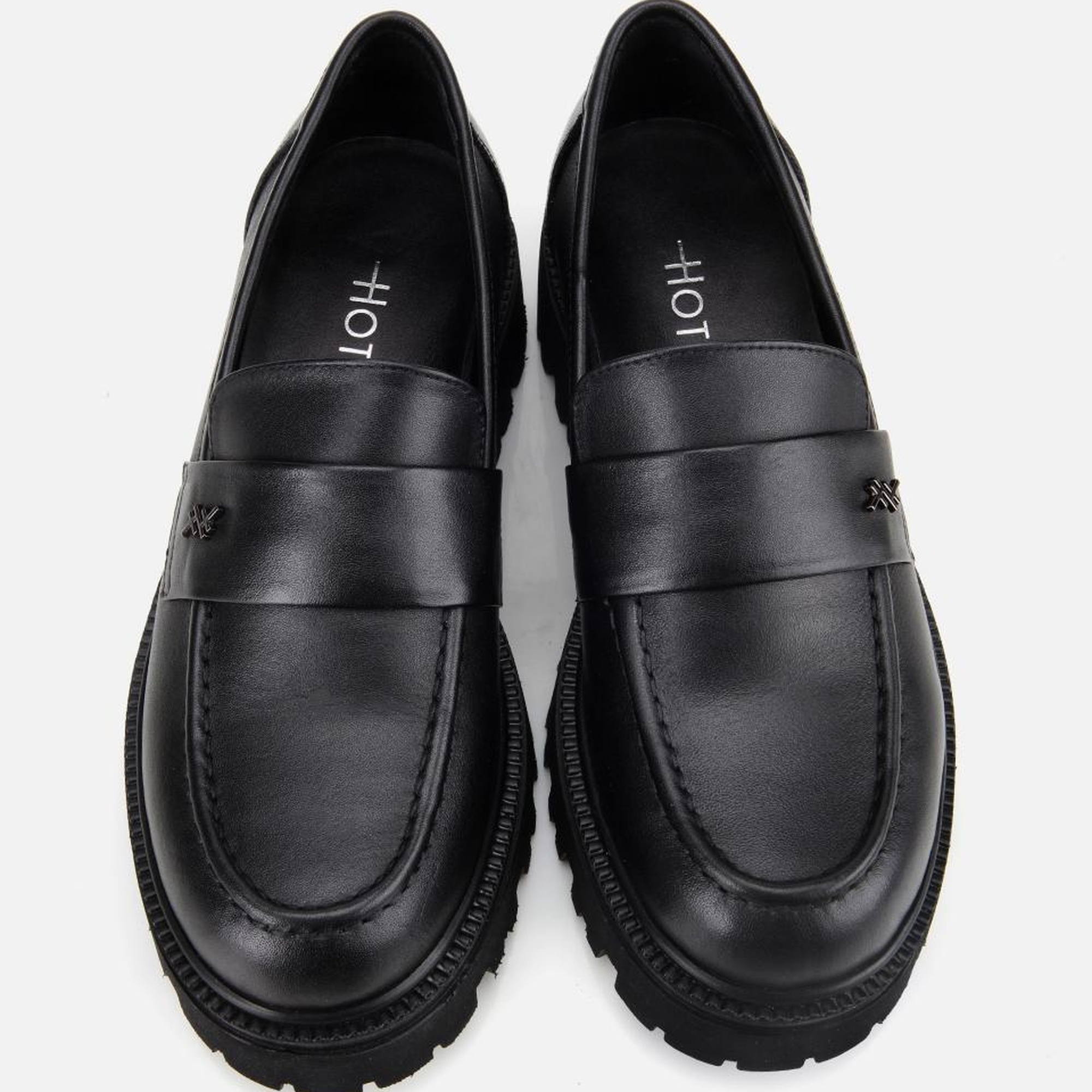 Kadın Deri Siyah Yumuşak Dokulu Günlük Loafer