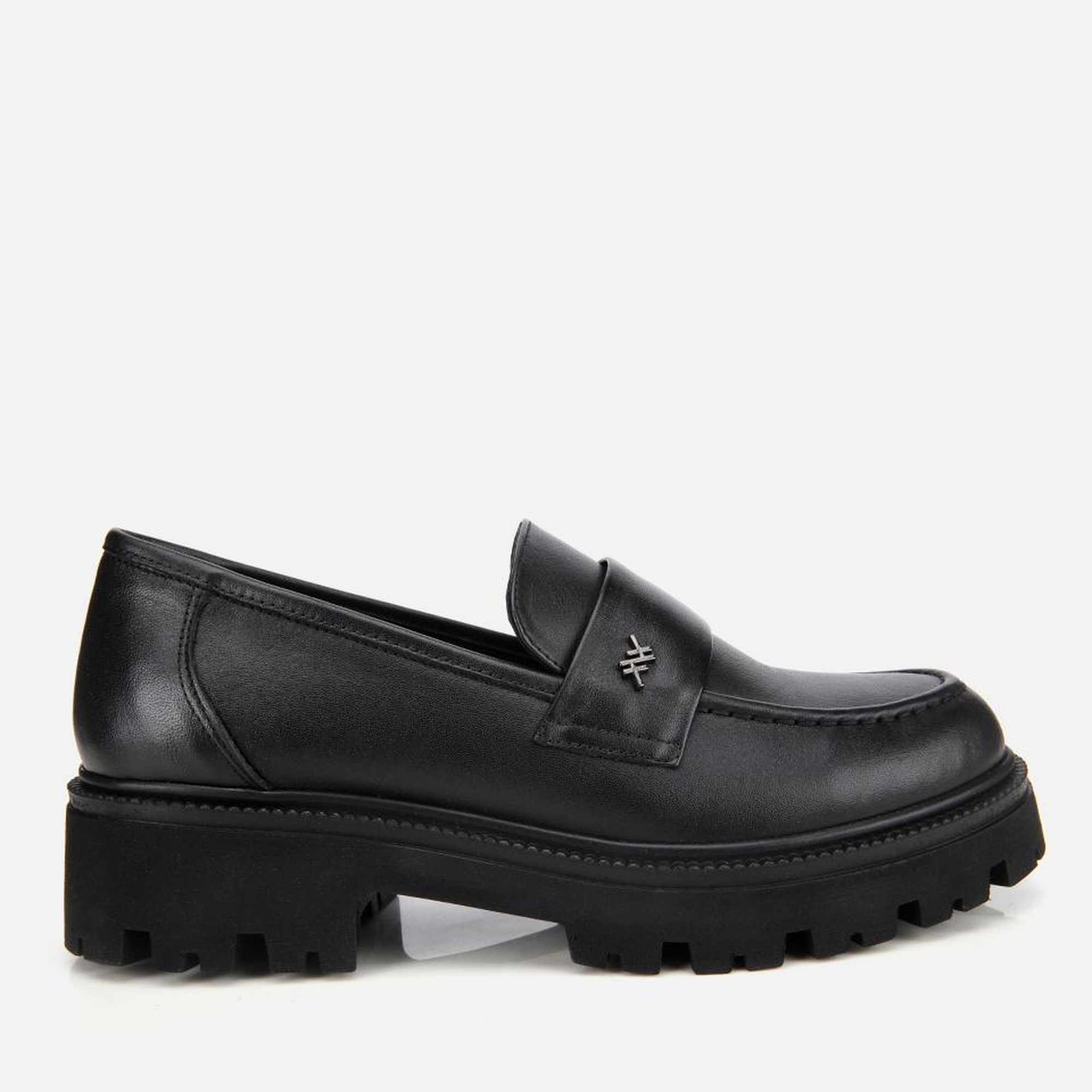 Kadın Deri Siyah Yumuşak Dokulu Günlük Loafer