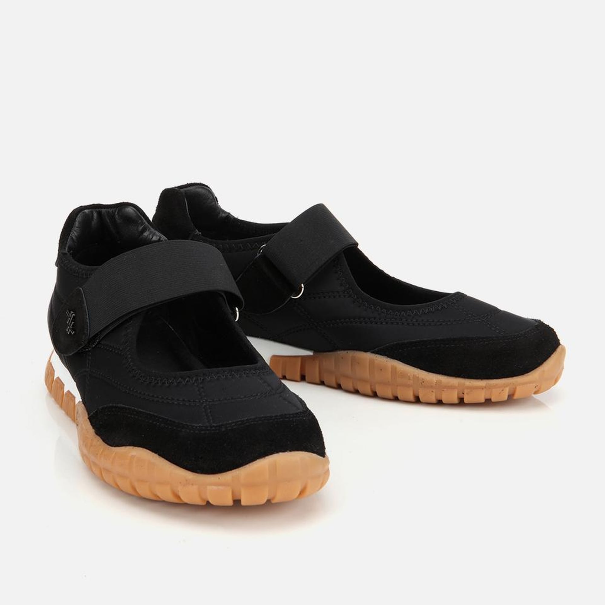 Kadın Süet Deri Siyah Rahat Tabanlı Comfort Ayakkabı