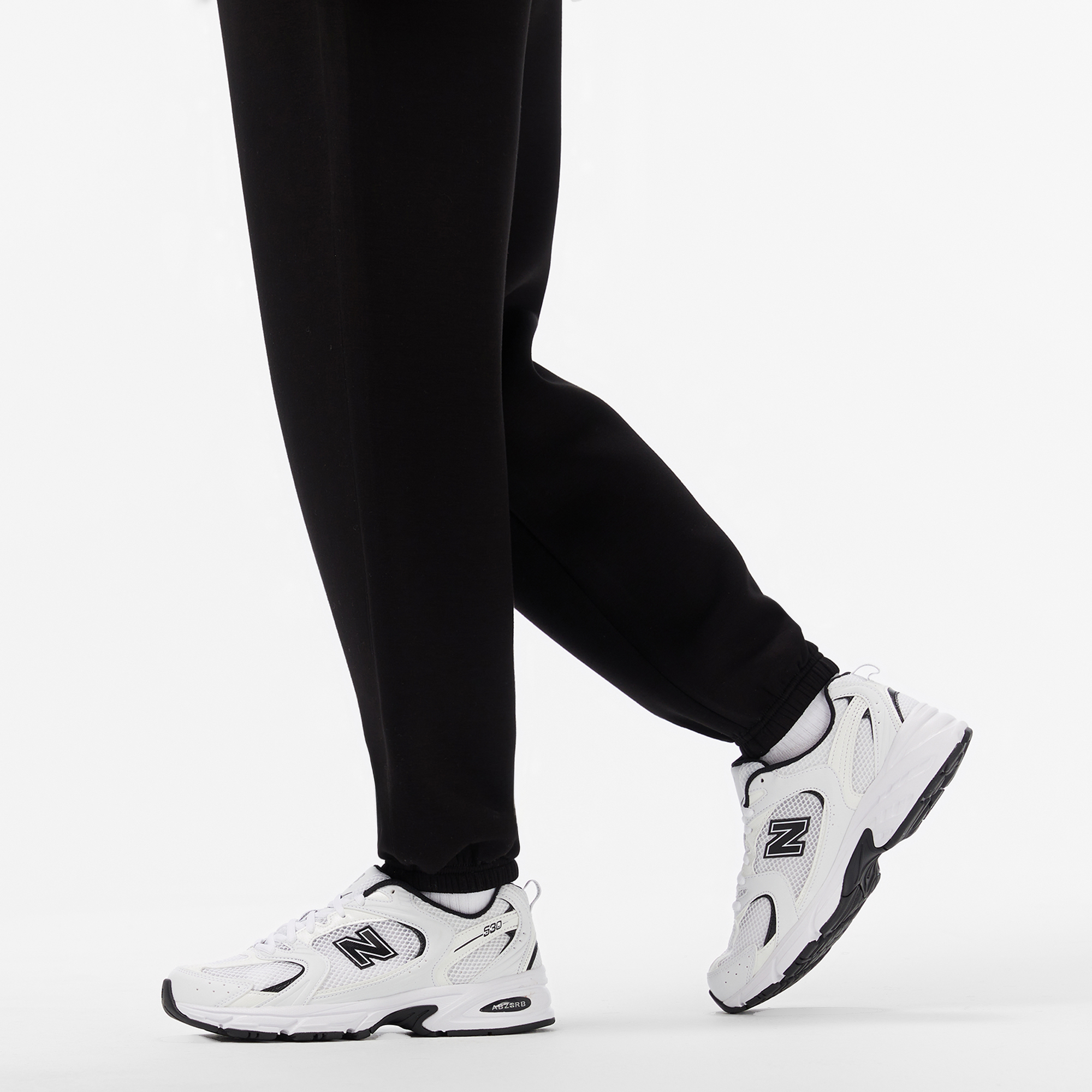 New Balance New Balance 530 Lifestyle Unisex Siyah/Beyaz Spor Ayakkabı FashFed'de! Beyaz - 7. görsel