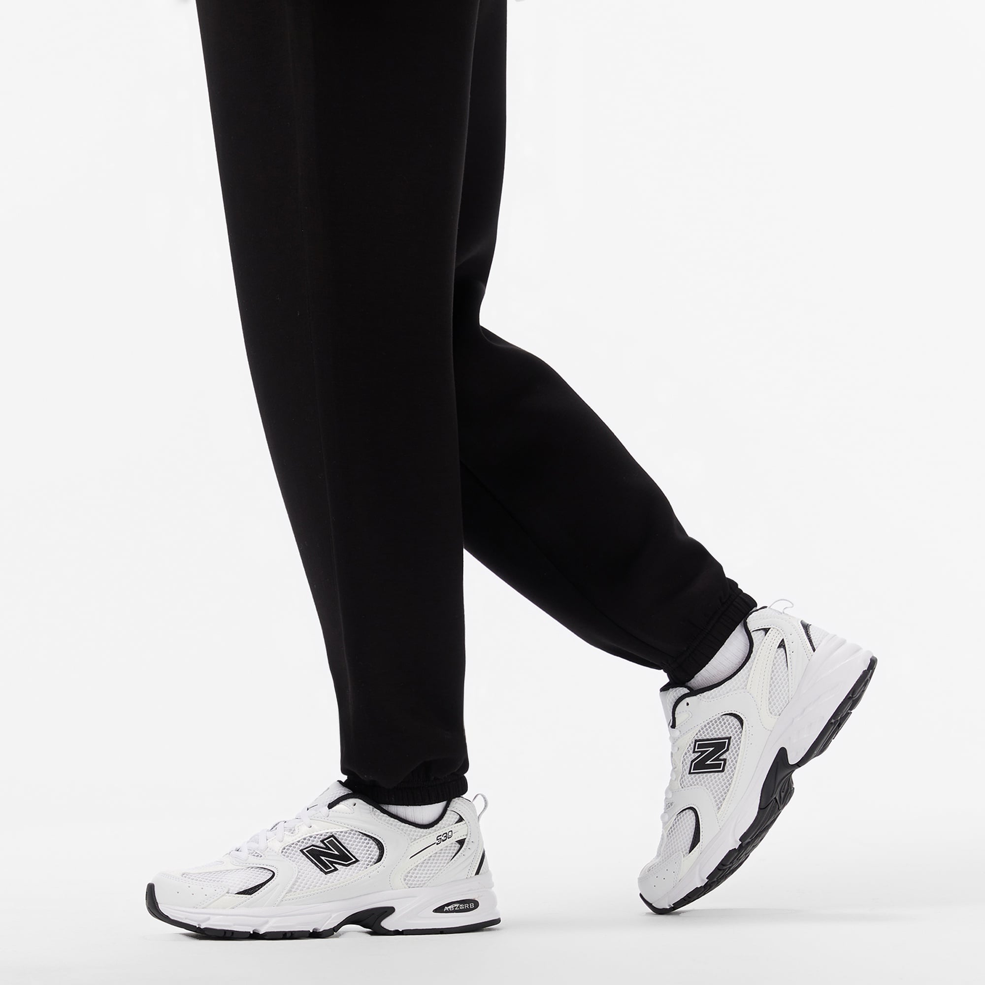 New Balance 530 Lifestyle Unisex Siyah/Beyaz Spor Ayakkabı