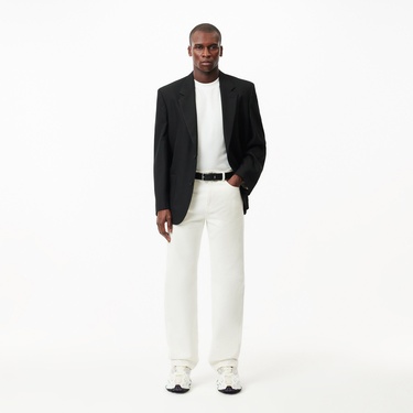  Lacoste Elegance Erkek Deri 2'li Siyah Hediye Seti