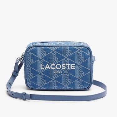  Lacoste Heritage Kadın Monogram Mavi Postacı Çantası