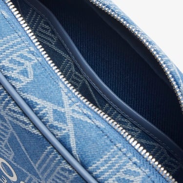  Lacoste Heritage Kadın Monogram Mavi Postacı Çantası