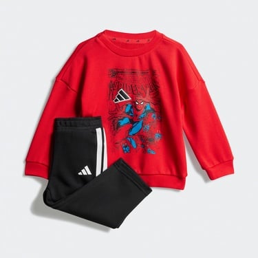  adidas Marvel Spiderman Çocuk Kırmızı Eşofman Takımı