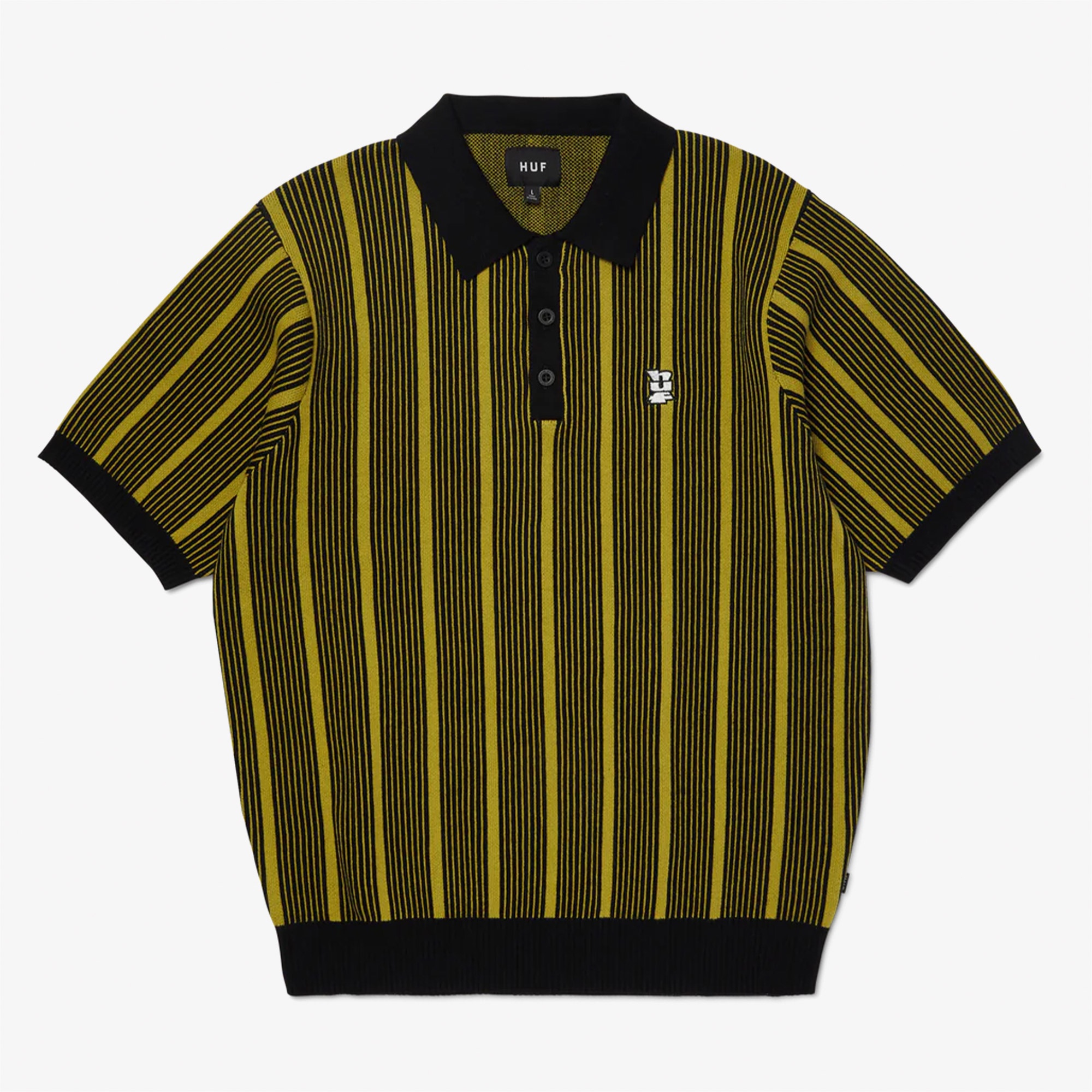 Huf Trace Stripe Erkek Yeşil Gömlek