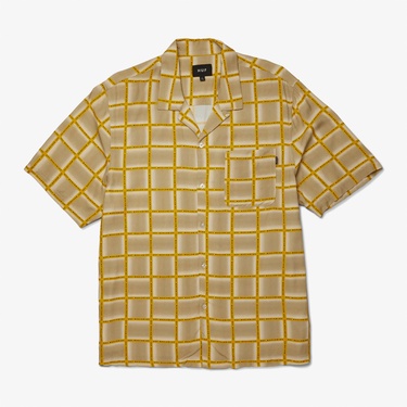  Huf Flynn Resort Erkek Sarı Gömlek