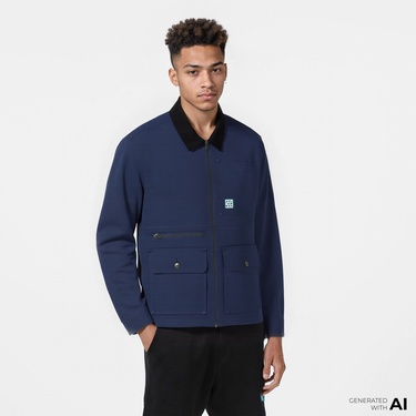  Huf Chilton Chore Erkek Mavi Ceket