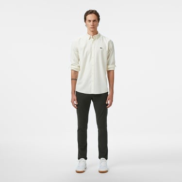  Lacoste Erkek Regular Fit Beyaz Gömlek