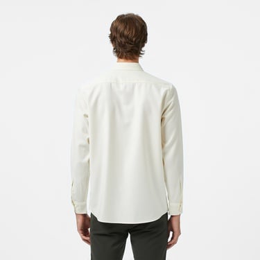  Lacoste Erkek Regular Fit Beyaz Gömlek