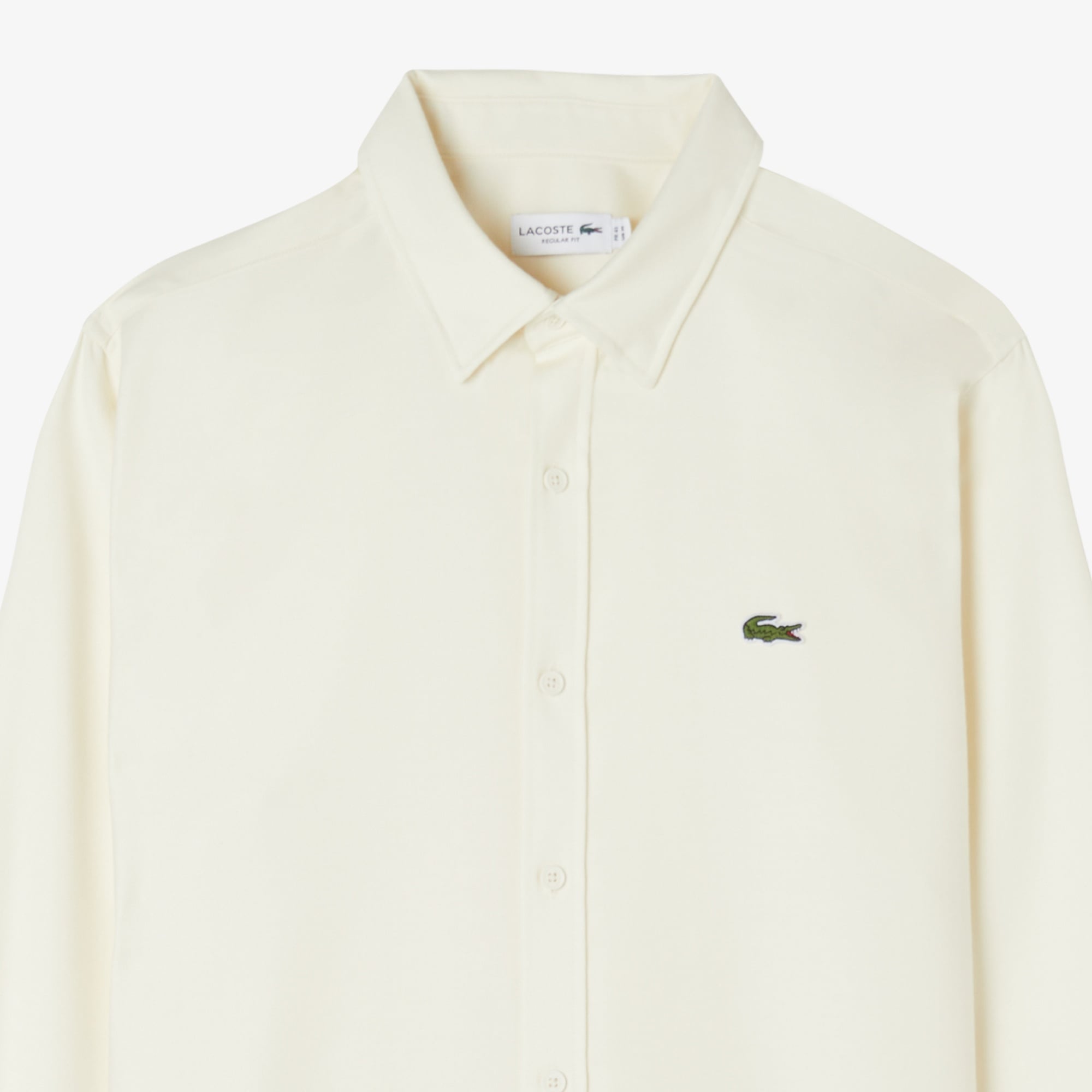 Lacoste Erkek Regular Fit Beyaz Gömlek