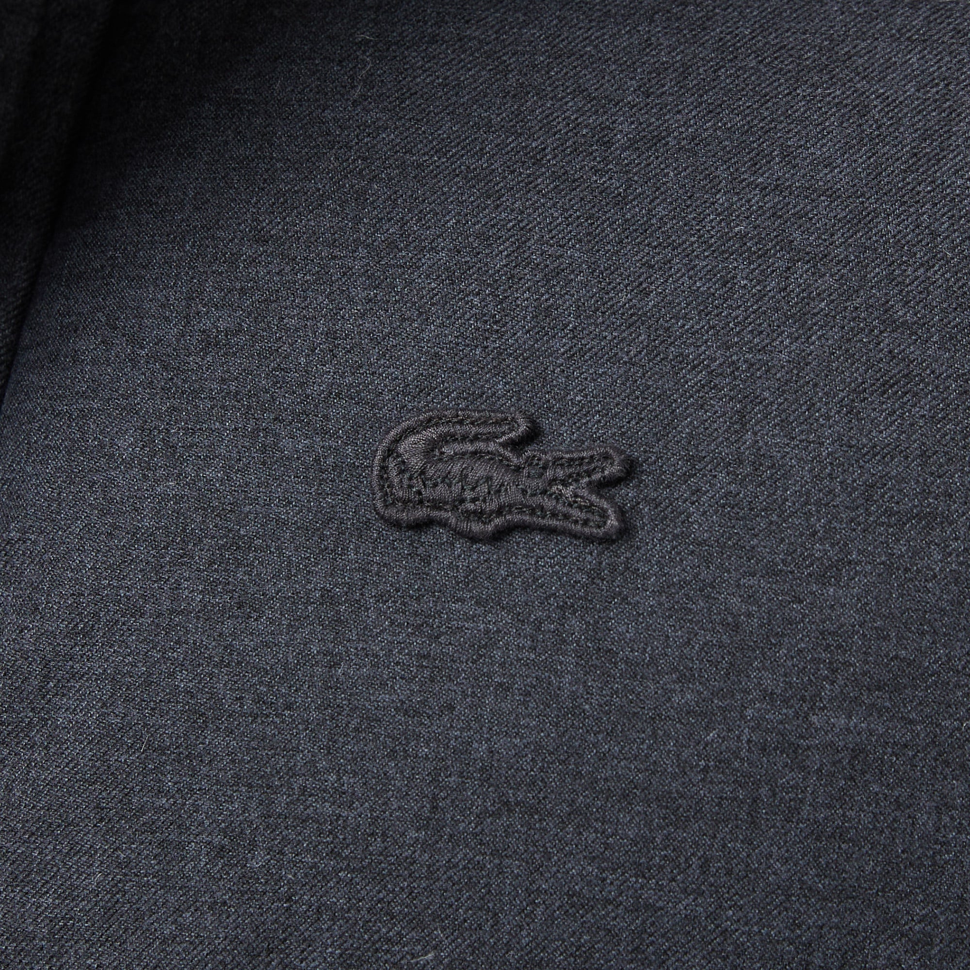 Lacoste Erkek Dik Yaka Koyu Gri Yelek