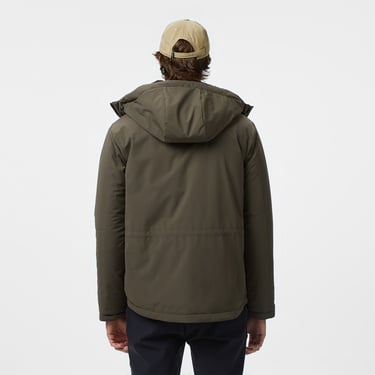  Lacoste Erkek Kapüşonlu Haki Mont