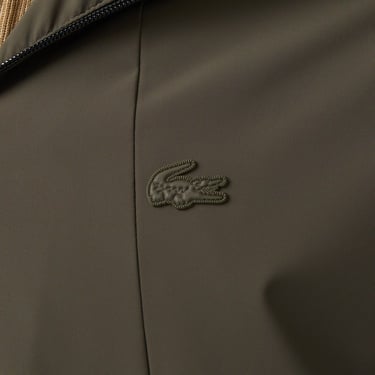  Lacoste Erkek Kapüşonlu Haki Mont