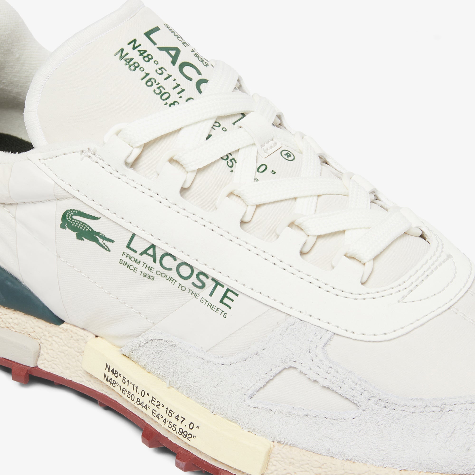 Lacoste Elite Active Erkek Beyaz Sneaker