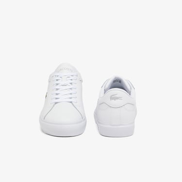  Lacoste Powercourt Erkek Beyaz Sneaker