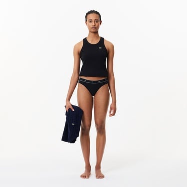  Lacoste Kadın Siyah Külot