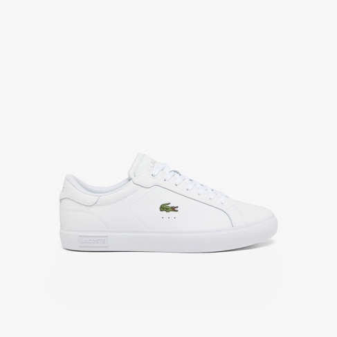  Lacoste Powercourt Erkek Beyaz Sneaker