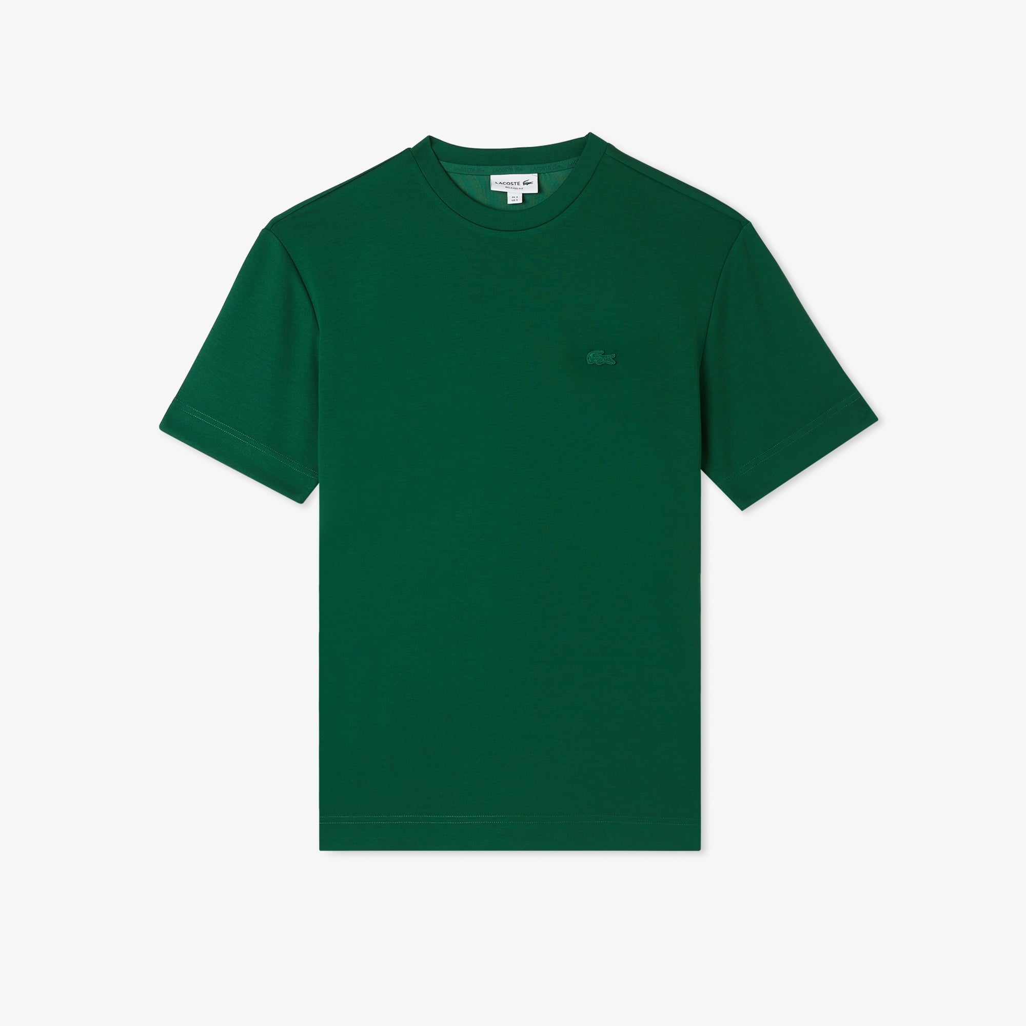 Lacoste Erkek Oversize Fit Bisiklet Yaka Yeşil T-Shirt