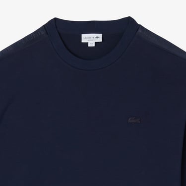  Lacoste Erkek Relaxed Fit Bisiklet Yaka Lacivert Sweatshirt