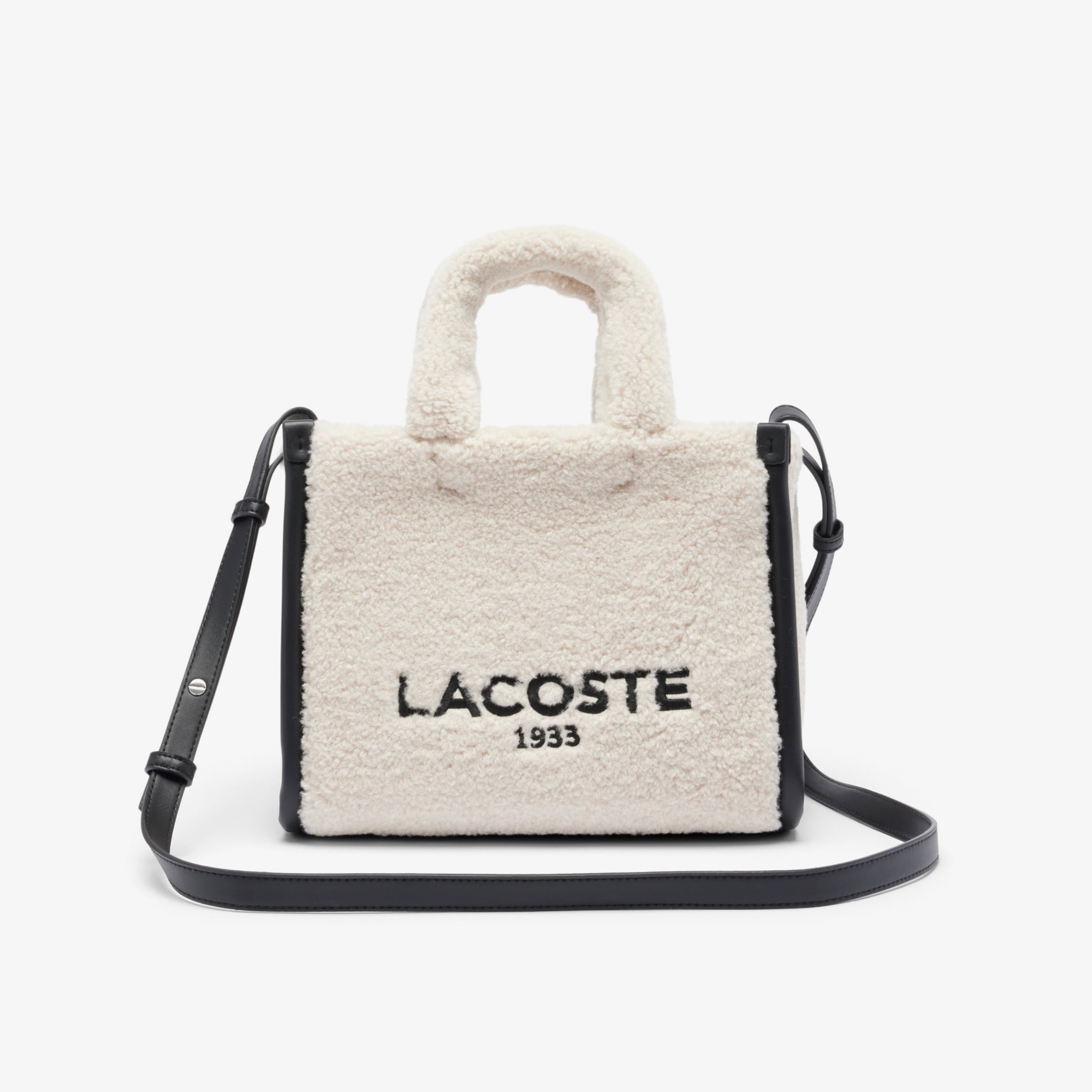 Lacoste Heritage Kadın Baskılı Krem Omuz Çantası