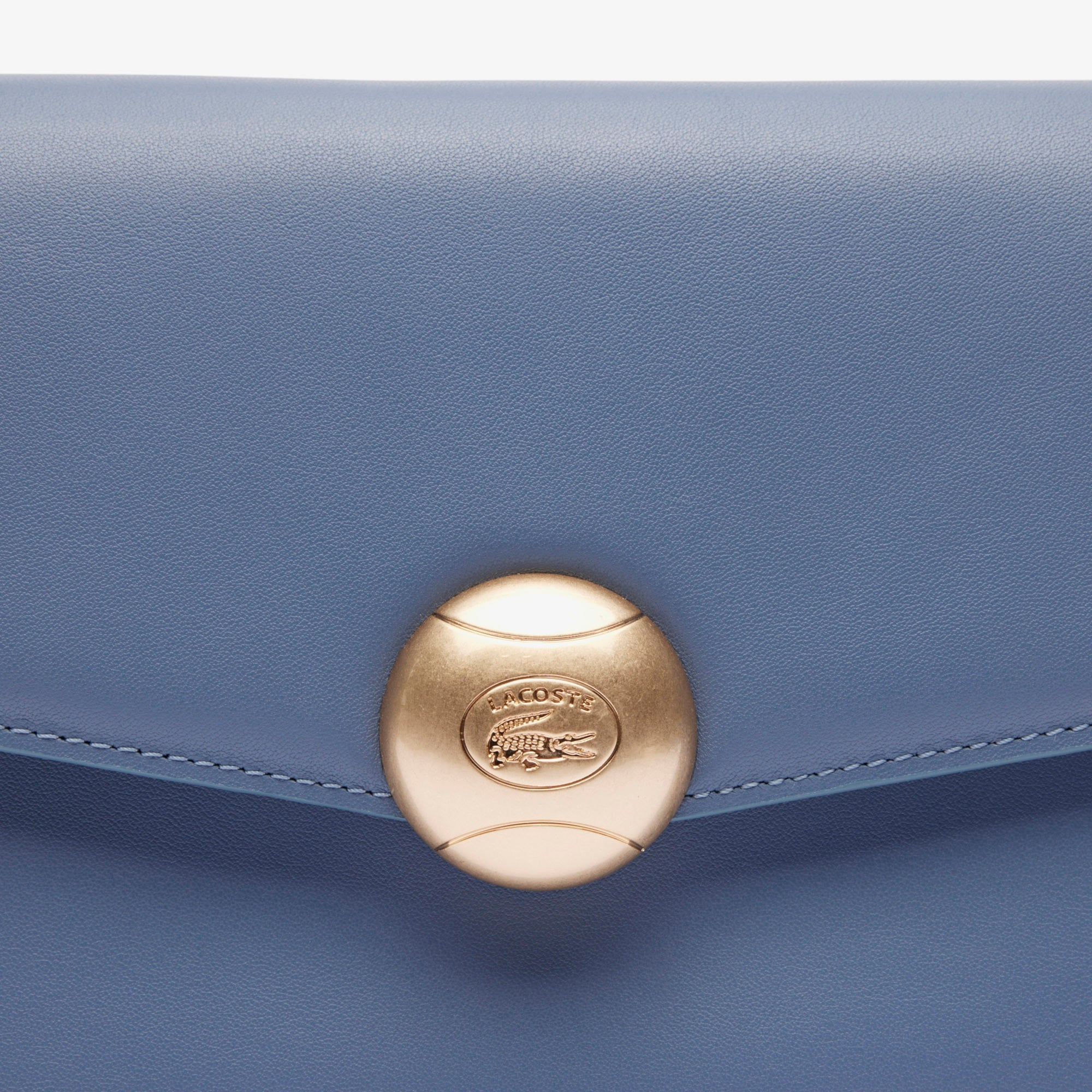 Lacoste Tennis Bliss Kadın Deri Mavi Omuz Çantası