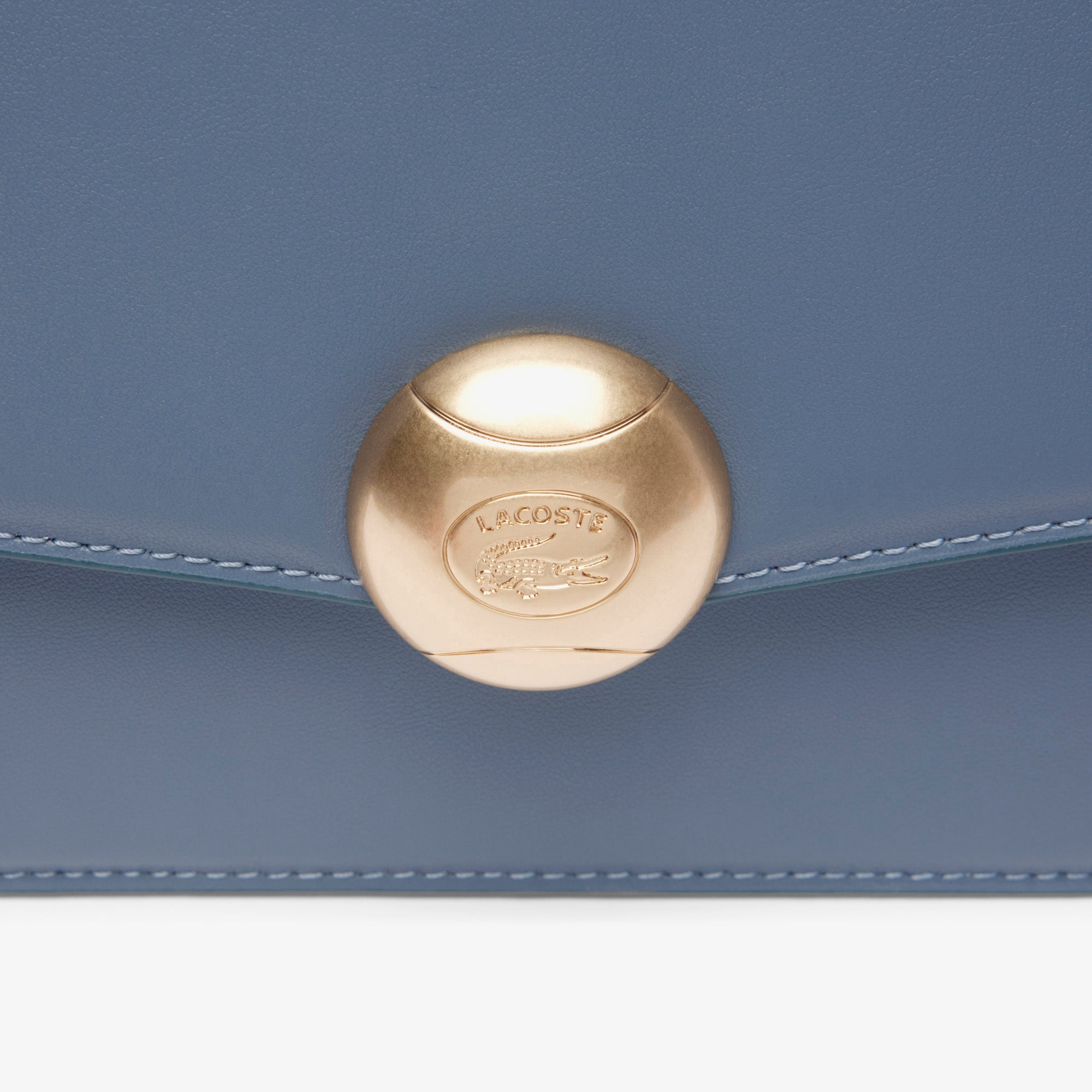 Lacoste Tennis Bliss Kadın Deri Mavi Omuz Çantası