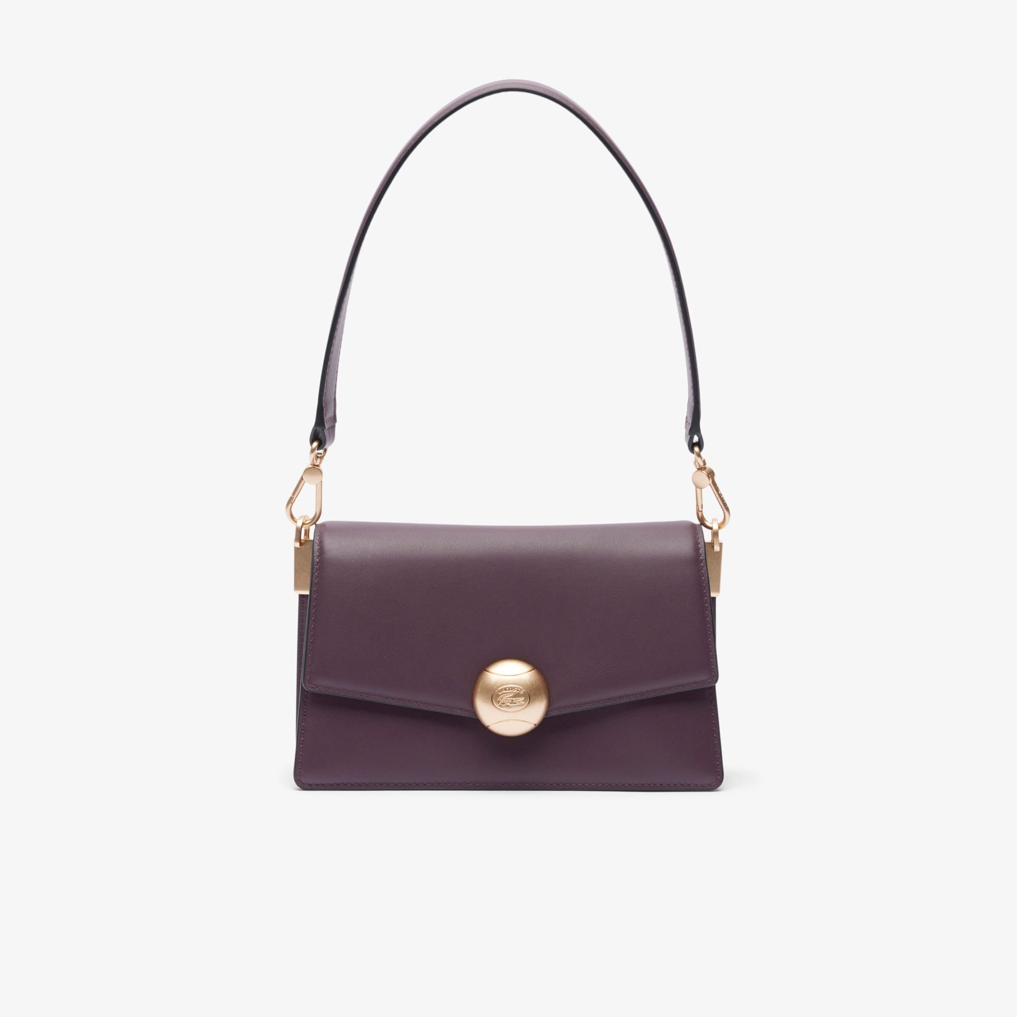 Lacoste Tennis Bliss Kadın Deri Bordo Omuz Çantası