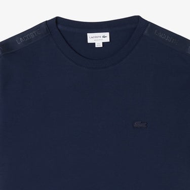  Lacoste Erkek Regular Fit Bisiklet Yaka Lacivert T-Shirt