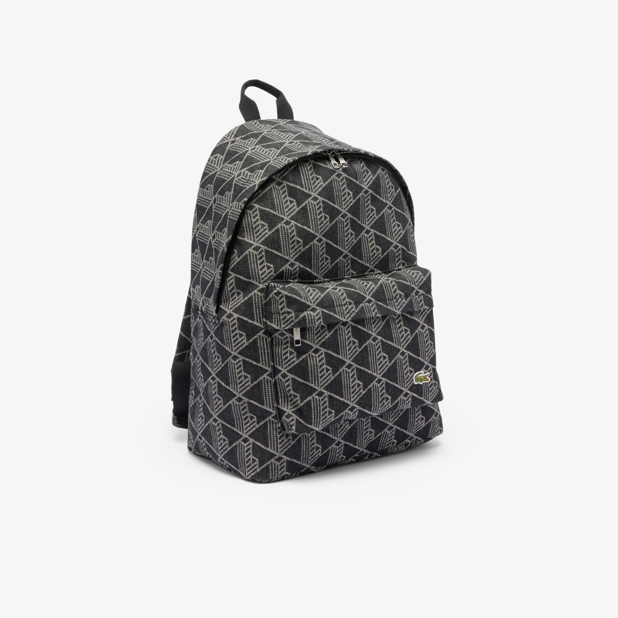 Lacoste Neocroc Unisex Monogram Siyah Sırt Çantası