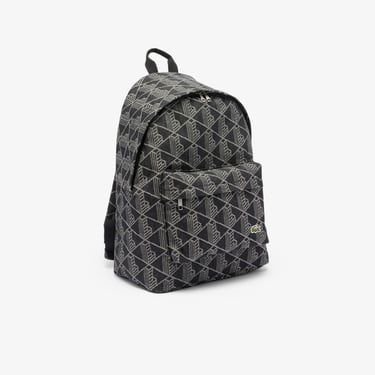  Lacoste Neocroc Unisex Monogram Siyah Sırt Çantası