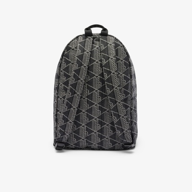  Lacoste Neocroc Unisex Monogram Siyah Sırt Çantası