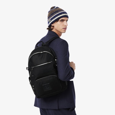  Lacoste Erkek Siyah Sırt Çantası